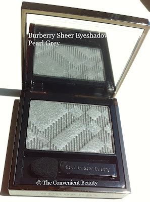 burberry 17 pearl grey|Burberry sheer eye shadow reviews.